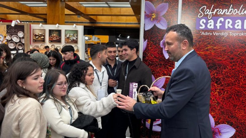 Safranbolu Ticaret ve Sanayi Odası Culinary Forum’da Safranbolu Safranını Tanıttı