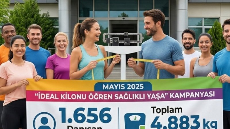 İDEAL KİLO KAMPANYASINDA KARABÜK’TEN BÜYÜK BAŞARI