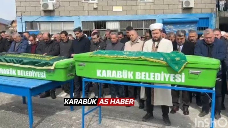 FECİ KAZADA HAYATINI KAYBEDEN EVLİ ÇİFT SON YOLCULUĞUNA UĞURLANDI
