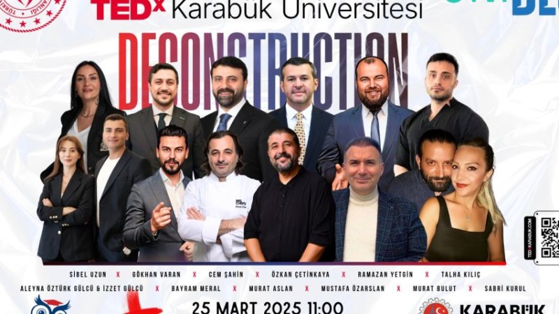 Cem Şahin ve Özkan Çetinkaya TEDx Karabük Üniversitesi’nde Konuşacak