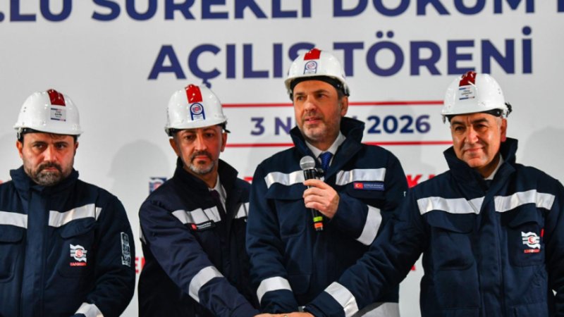 ENERJİ VE TABİİ KAYNAKLAR BAKANI ALPARSLAN BAYRAKTAR KARDEMİR’İN 89. KURULUŞ YIL DÖNÜMÜNDE KARABÜK’TE