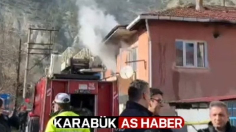 ATATÜRK MAHALLESİ'NDE YANGIN