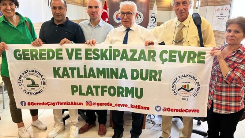 GEREDE ÇAYI TEMİZ AKSIN PLATFORMU’NDAN 3. YIL AÇIKLAMASI: “SORUN HÂLÂ ÇÖZÜLMEDİ”