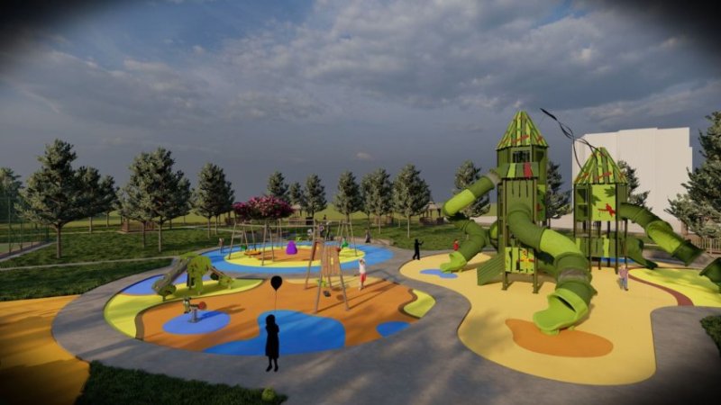 Fatih Mahallesi’nde Tema Park Çalışmaları Başladı