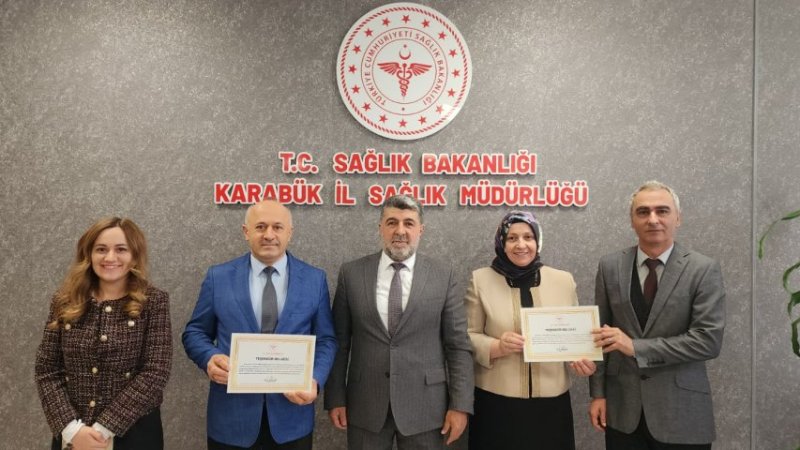 KARABÜK EĞİTİM VE ARAŞTIRMA HASTANESİ’NE ANNE VE BEBEK SAĞLIĞINDA İKİ BAŞARI BELGESİ