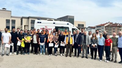 Sağlık Personeline İleri Sürüş Teknikleri Eğitimi Devam Ediyor
